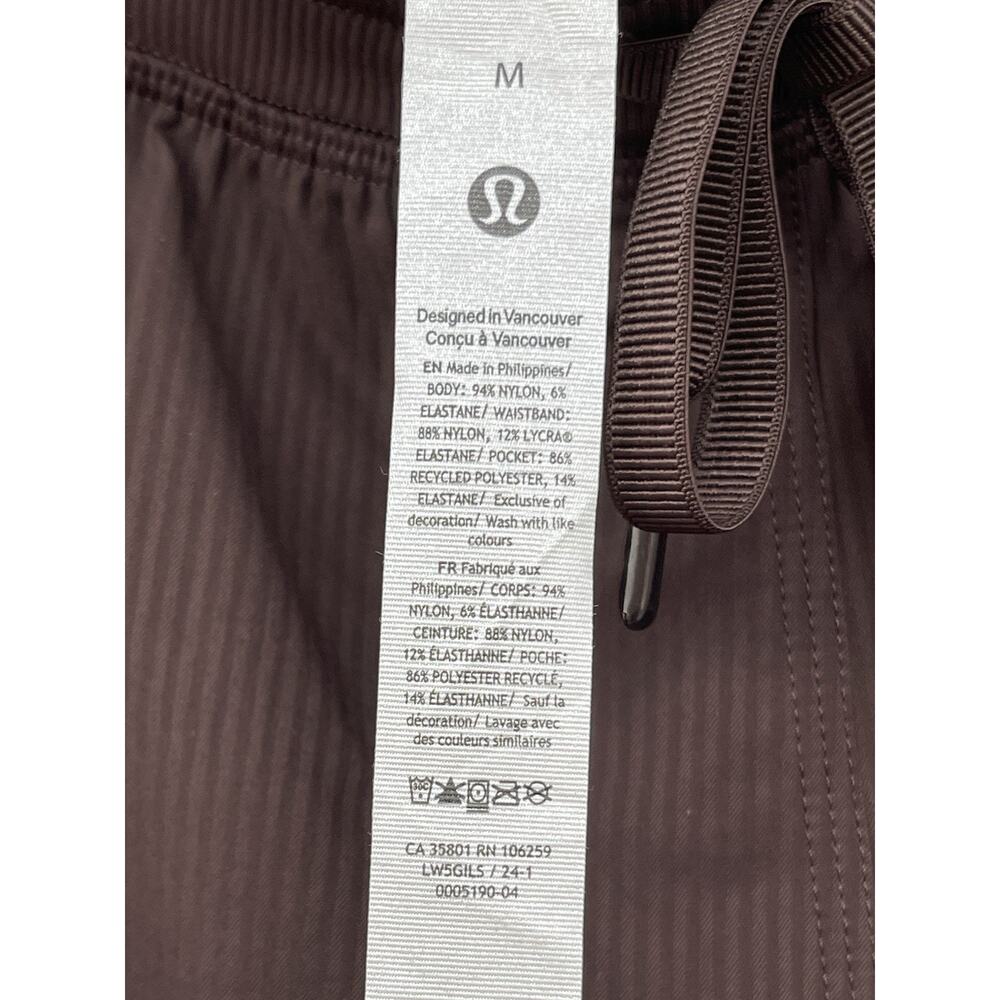 Lululemon Dance Studio Relaxed Fit Mid Rise Cargo Pant Brown Size Medium - Picture 12 of 13